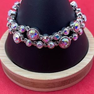 Touchstone Crystal Glam Bracelet, Crystal Aurore Boreale